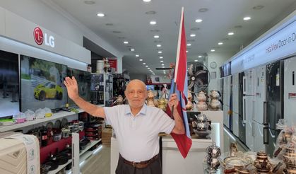 ORTAHİSAR’IN CADDELERİ, BORDO-MAVİ BAYRAKLARLA DONATILDI