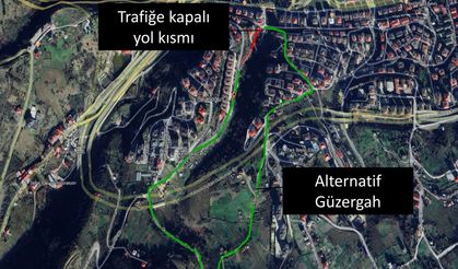 BÜYÜKŞEHİR'DEN KAPALI YOL UYARISI