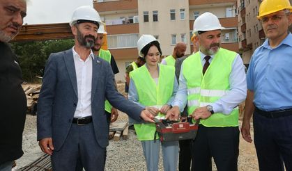ARSİN’DE İLKOKUL TEMELİ ATILDI