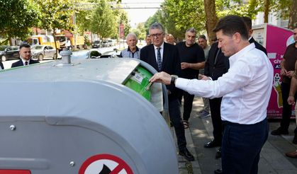 ORTAHİSAR’DA ÇÖP KONTEYNERLERİ, MODERN SİSTEM İLE YENİLENİYOR
