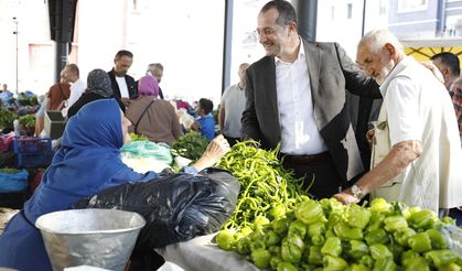 SALI PAZARI’NDA ESNAFIN NABZINI TUTTULAR