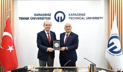 KASIMLI, KTÜ'DE AZERBAYCANLI ÖĞRENCİLERLE BULUŞTU