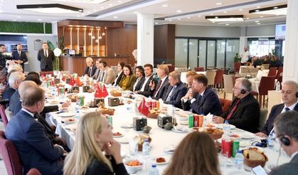 BAŞKAN KAYA, AB TÜRKİYE DELEGASYONU’NU AĞIRLADI…