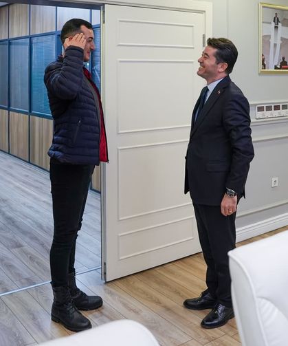 O Asker, Başkan Kaya’yı Ziyaret Etti