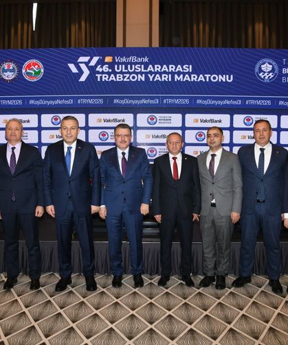 VakıfBank Uluslararası Trabzon Yarı Maratonu'nun tanıtım toplantısı yapıldı
