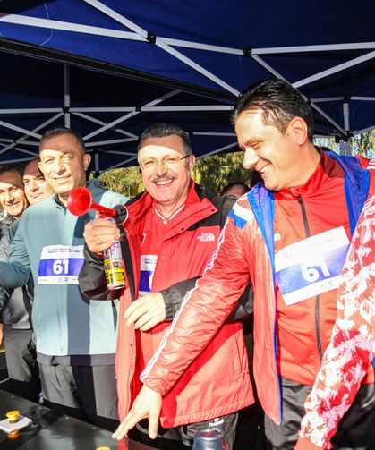 Trabzon'da Coşkulu Maraton