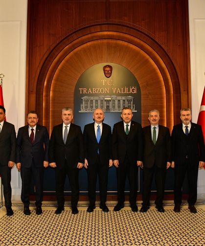 Trabzonun devam eden ve planlanan tüm projeleri ele alındı