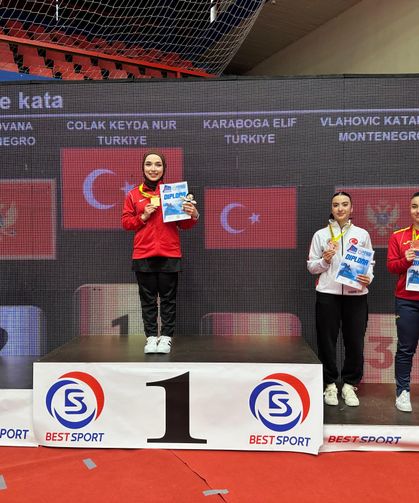 Keyda Nur Çolak Balkan şampiyonu oldu