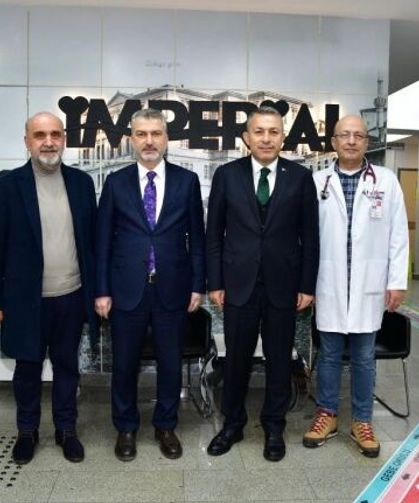 İmperial Hastanesi’ne  iade-i ziyaret