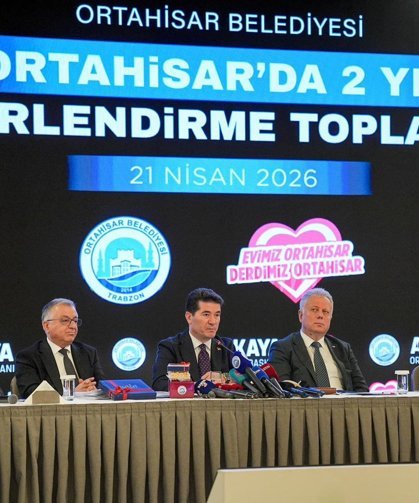 Ortahisar’da 2 yıllık  hizmet bilançosu