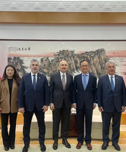 Ak Parti Heyetinden Çin Büyükelçiliğine ziyaret