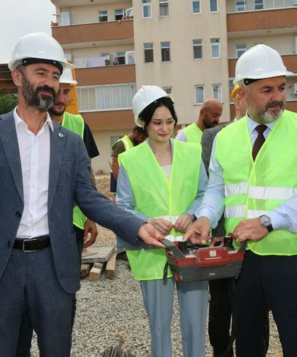 ARSİN’DE İLKOKUL TEMELİ ATILDI