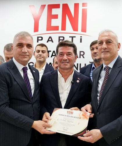 ORTAHİSAR BELEDİYE BAŞKANI KAYA, YENİ PARTİ’YE KATILDI