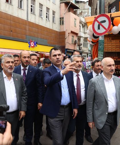 BÜYÜKAYDIN: “PAZARKAPI’DA DÖNÜŞÜM BAŞLIYOR”
