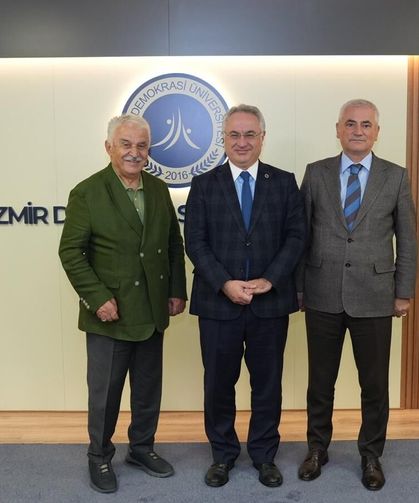 ÖMER YILDIZ’DAN İZMİR DEMOKRASİ ÜNİVERSİTESİ’NE ZİYARET