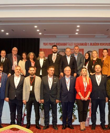 YENİ PARTİ AKÇAABAT 1. OLAĞAN KONGRESİ GERÇEKLEŞTİRİLDİ