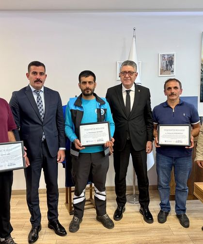 ORTAHİSAR BELEDİYESİ PERSONELİNDEN ÖRNEK DAVRANIŞ...