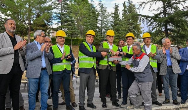 ATSO Elmalı eğitim ve sağlık merkezi binası yükseliyor