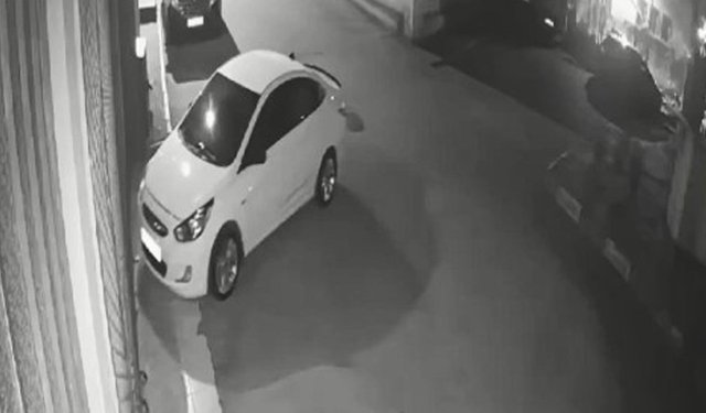 El freni çekilmeyen otomobili lodos sürdü