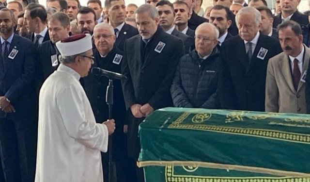 Bakan Güler’in vefat eden babası son yolculuğuna uğurlandı