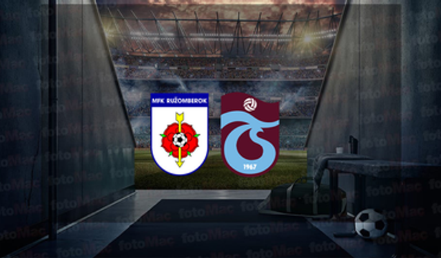 Ruzomberok - Trabzonspor maçı ne zaman? Hangi kanal? Saat kaçta?