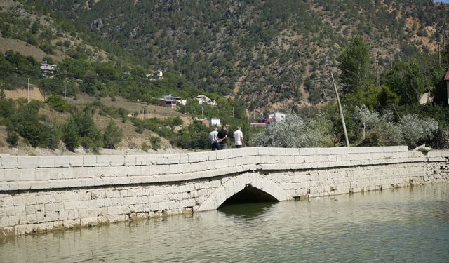 Gümüşhane'de Torul Köprüsü Baraj Suları Altında Kalıyor