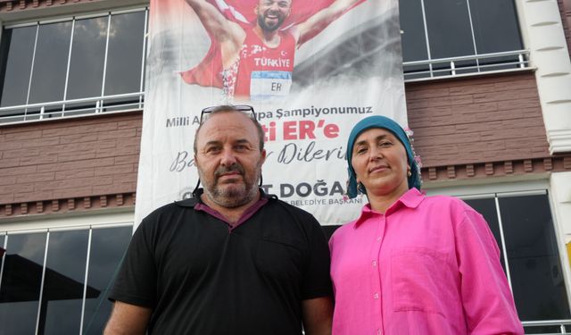 Samsunlu Necati Er'in ailesi süt satarak oğlunu milli sporcu yaptı