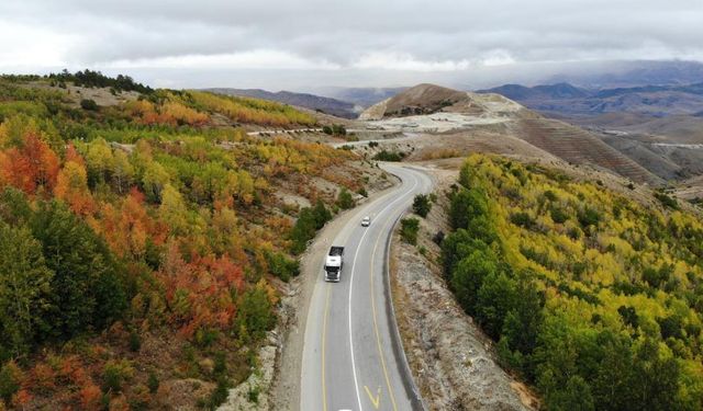 Kop Dağı'nda sonbahar rengi cümbüşü