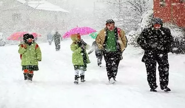 Trabzon'da Eğitime Kar Tatili (Hangi ilçelerde 1 gün)