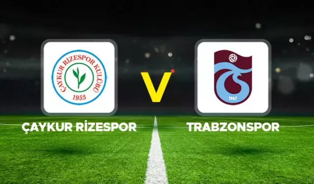 Rizespor 3-1 Trabzonspor maç  sonucu