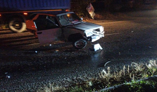 Kastamonu’da iki otomobil çarpıştı: 3 yaralı