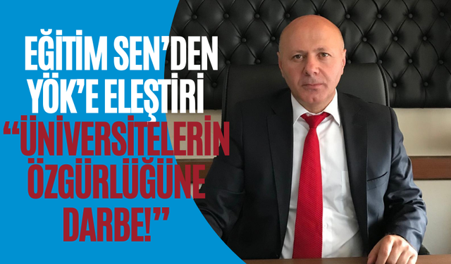 Muhammet İkinci’den YÖK’e Sert Eleştiri: “Üniversiteler Piyasa Odaklı Hale Getirildi”