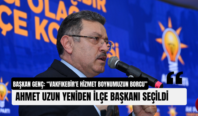 AK Parti Vakfıkebir İlçe Kongresi Yoğun Katılımla Gerçekleşti