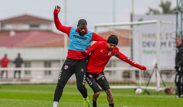 Samsunspor, Bodrum FK maçı hazırlıklarını sürdürdü