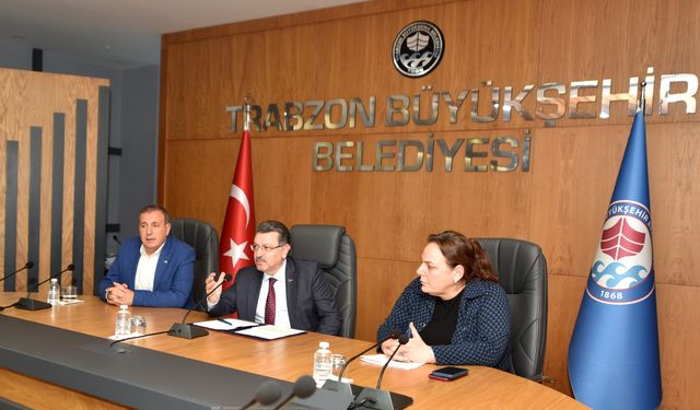 Trabzon- Tiflis uçak seferleriyle ilgili değerlendirme toplantısı yapıldı