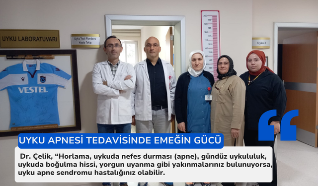 Ahi Evren Uyku Laboratuvarı, kahraman ekibiyle bölge halkına nefes oluyor