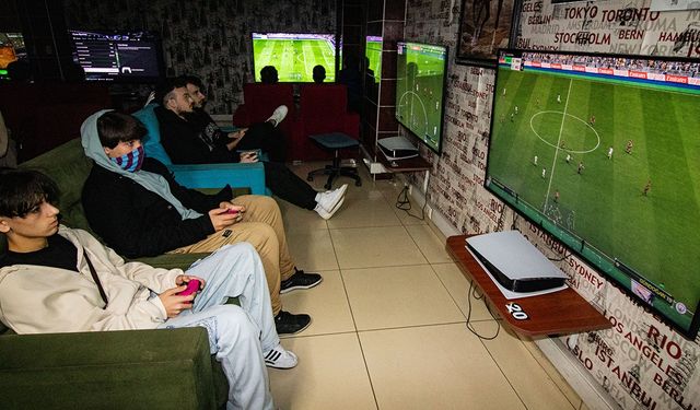 Akçaabat'ta kıyasıya PlayStation rekabeti