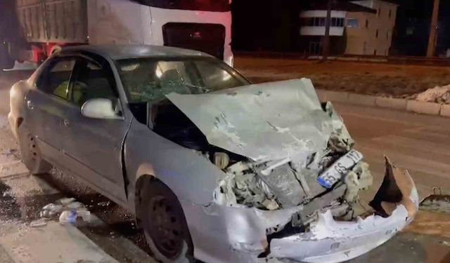 Çorum’da trafik kazası: 1 yaralı