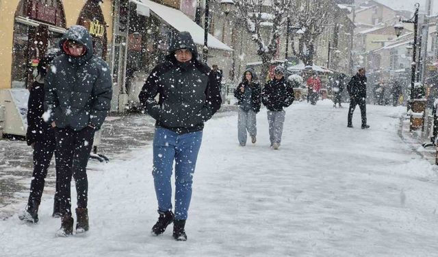 Bartın’da kar esareti
