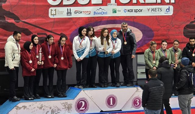 Curling 1. Lig’de Şampiyon: TEİAŞ Trabzon Kadın Takımı!