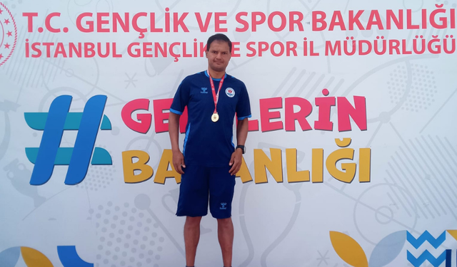 Büyükşehir’in Gururu Emrah Öztürk’ten Türkiye Rekoru