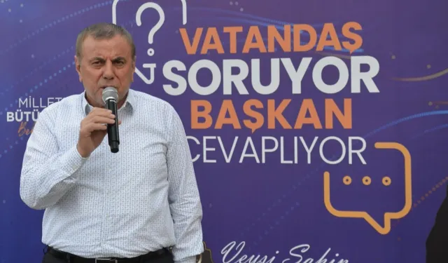 Midyat'ta vatandaş ikinci kez sordu, Başkan cevapladı