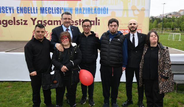 Trabzon’da Engelsiz Yaşam Festivali: “Birlikte Güzel Bir Aileyiz”
