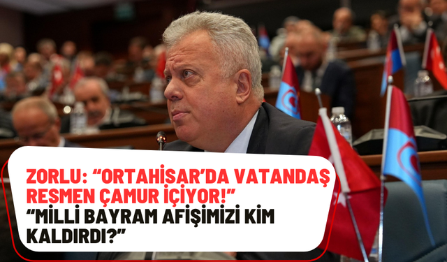 Zorlu, Ortahisar’daki içme suyu kirliliği ve kanalizasyon sorunlarına dikkat çekti