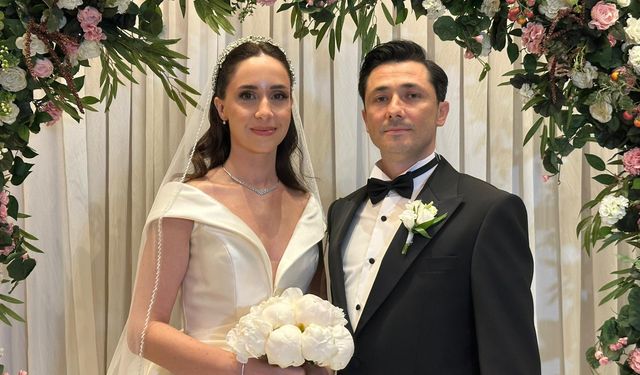 İsmail Kaynar ve Gözde Yılmaz dünya evine girdi