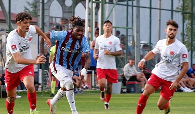 Trabzonspor 5 Hazırlık Maçında 2 Galibiyet Aldı