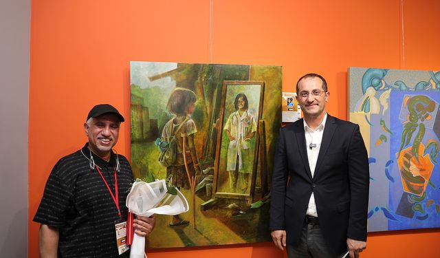 12. Uluslararası Akçaabat Resim Çalıştayı Sergi Açılışı Gerçekleşti