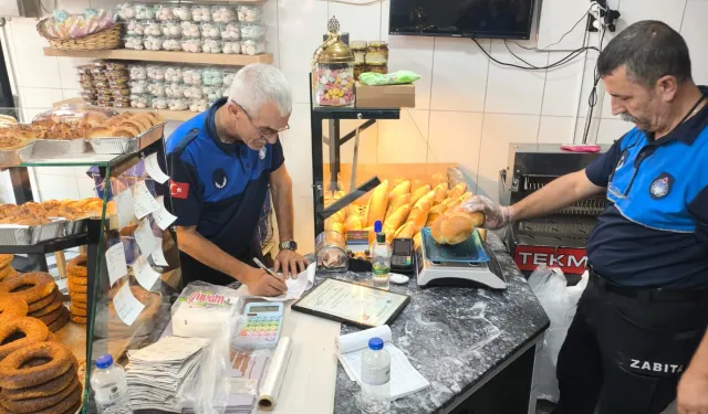 Bursa İnegöl ekmek fırınlarına denetim