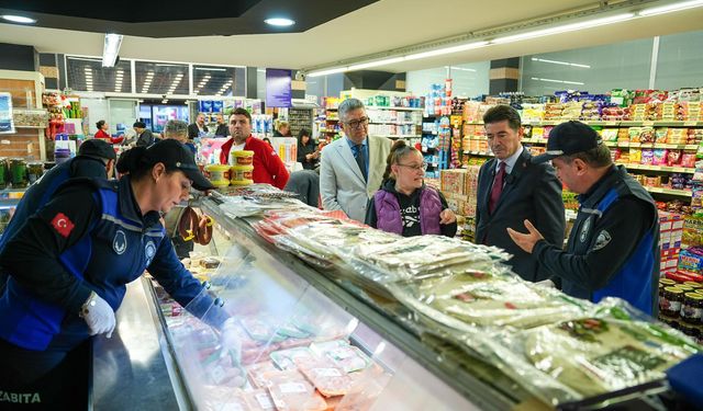 Başkan Kaya, Zabıta Denetimine Katıldı