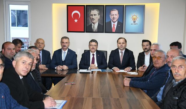 Başkan Genç, “Muhtarlarımızın talepleri başımızın gözümüzün üstüne